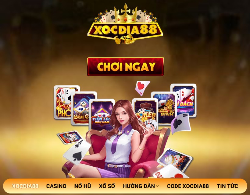 xocdia88 - Xóc đĩa trực tuyến uy tín